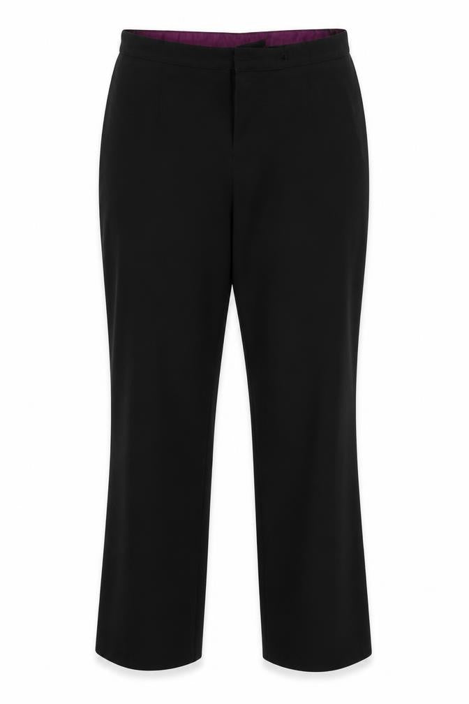 Womens UK Size 14 CMD Regular Fit  Black Trousers