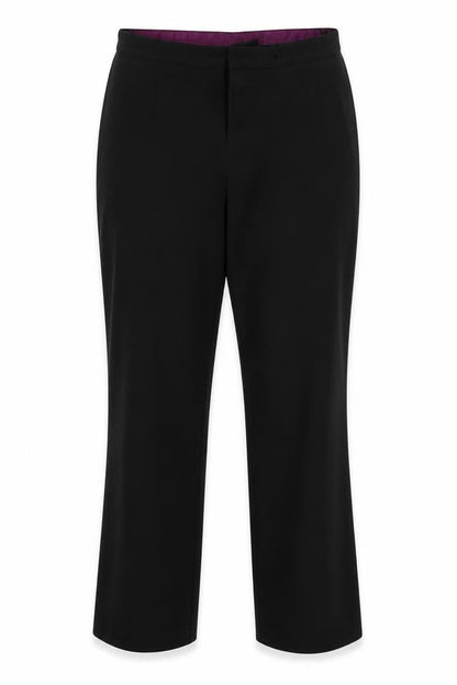 Womens UK Size 14 CMD Regular Fit  Black Trousers
