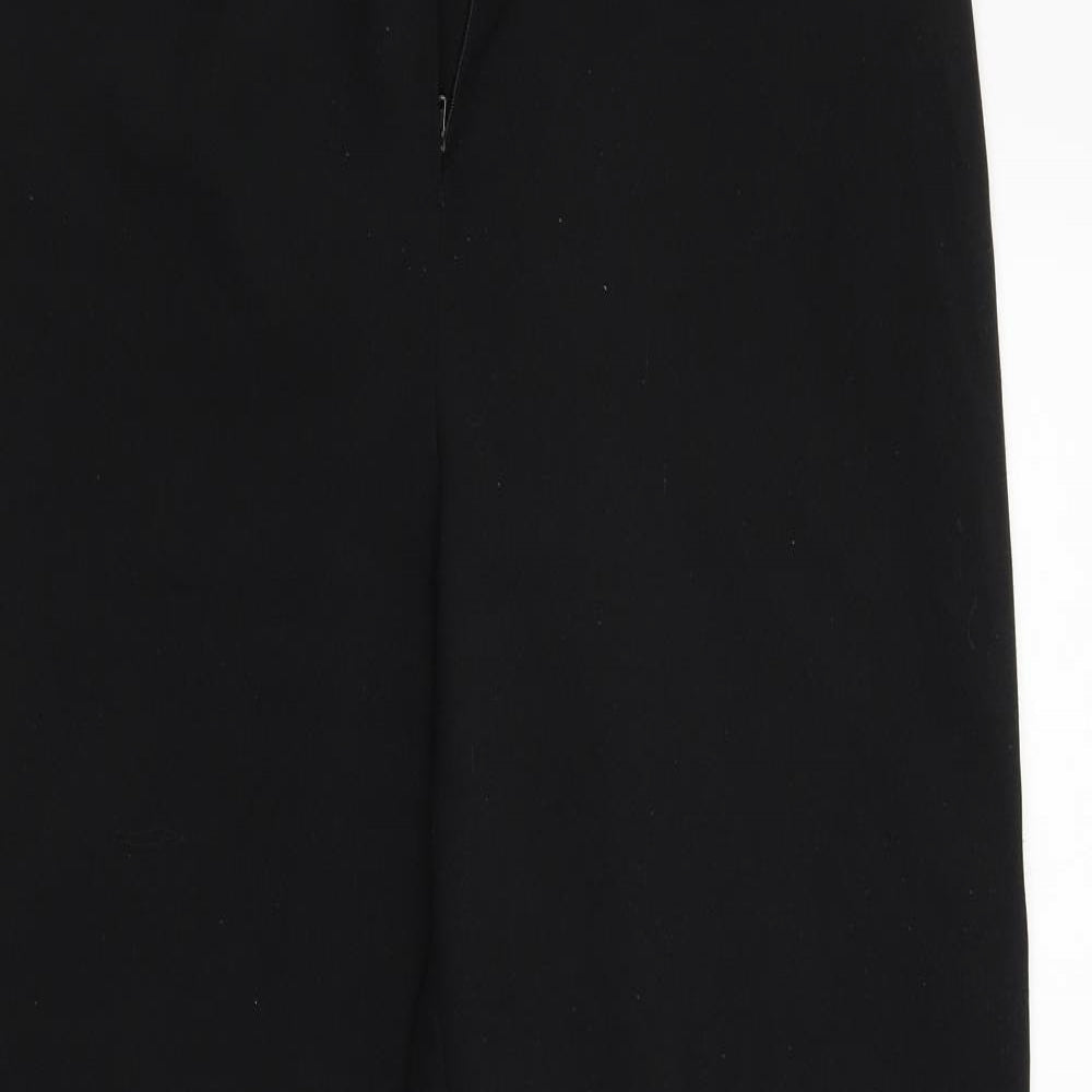 Womens UK Size 14 CMD Regular Fit  Black Trousers