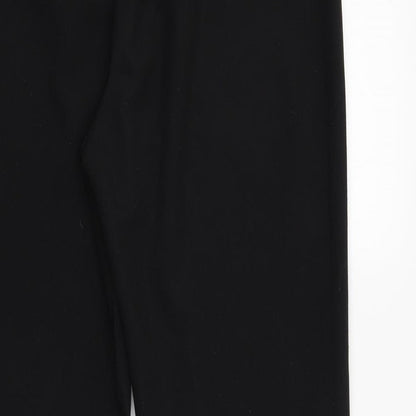 Womens UK Size 14 CMD Regular Fit  Black Trousers