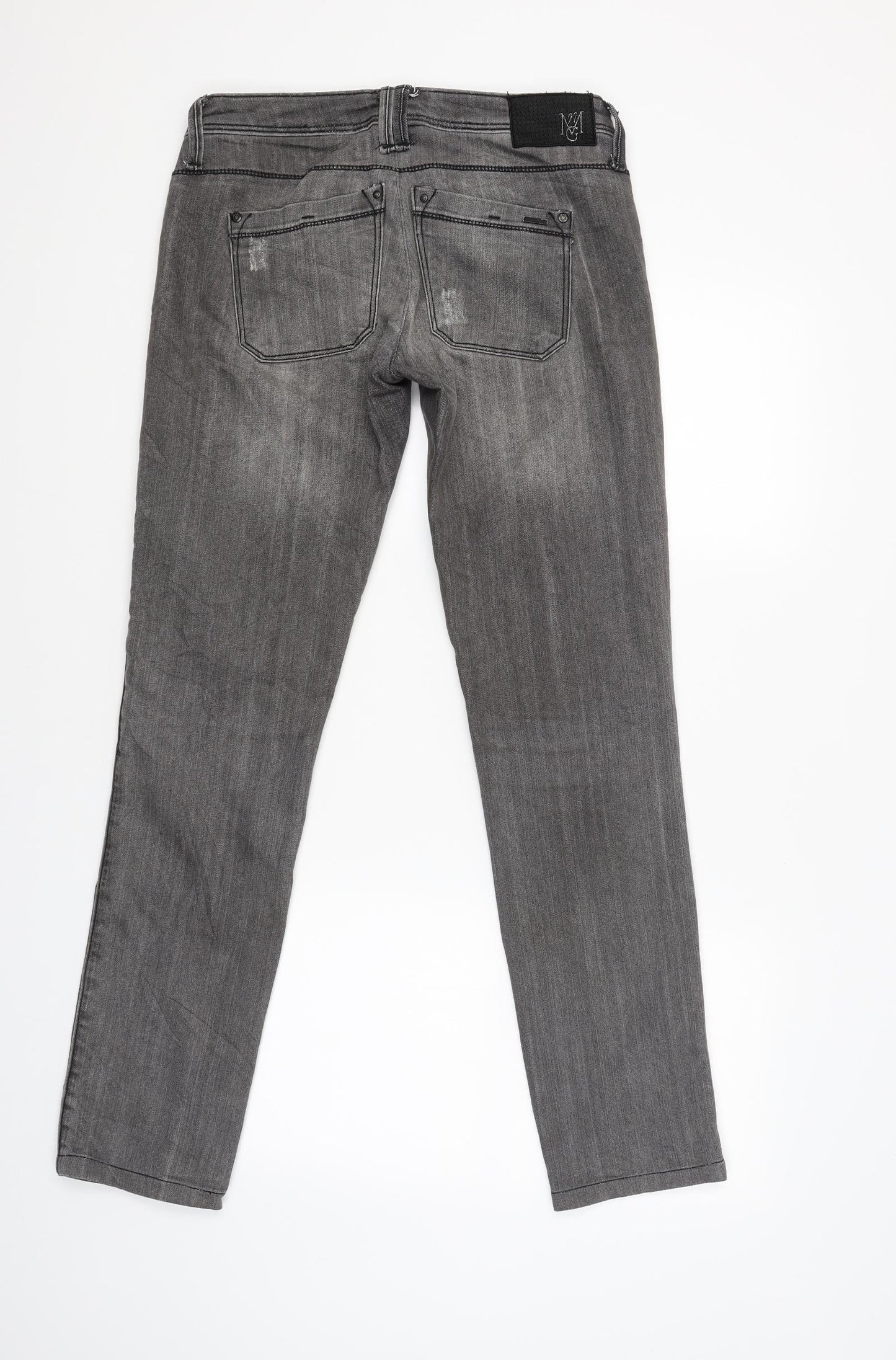 Bianca Womens Grey   Straight Jeans Size 36 L31 in