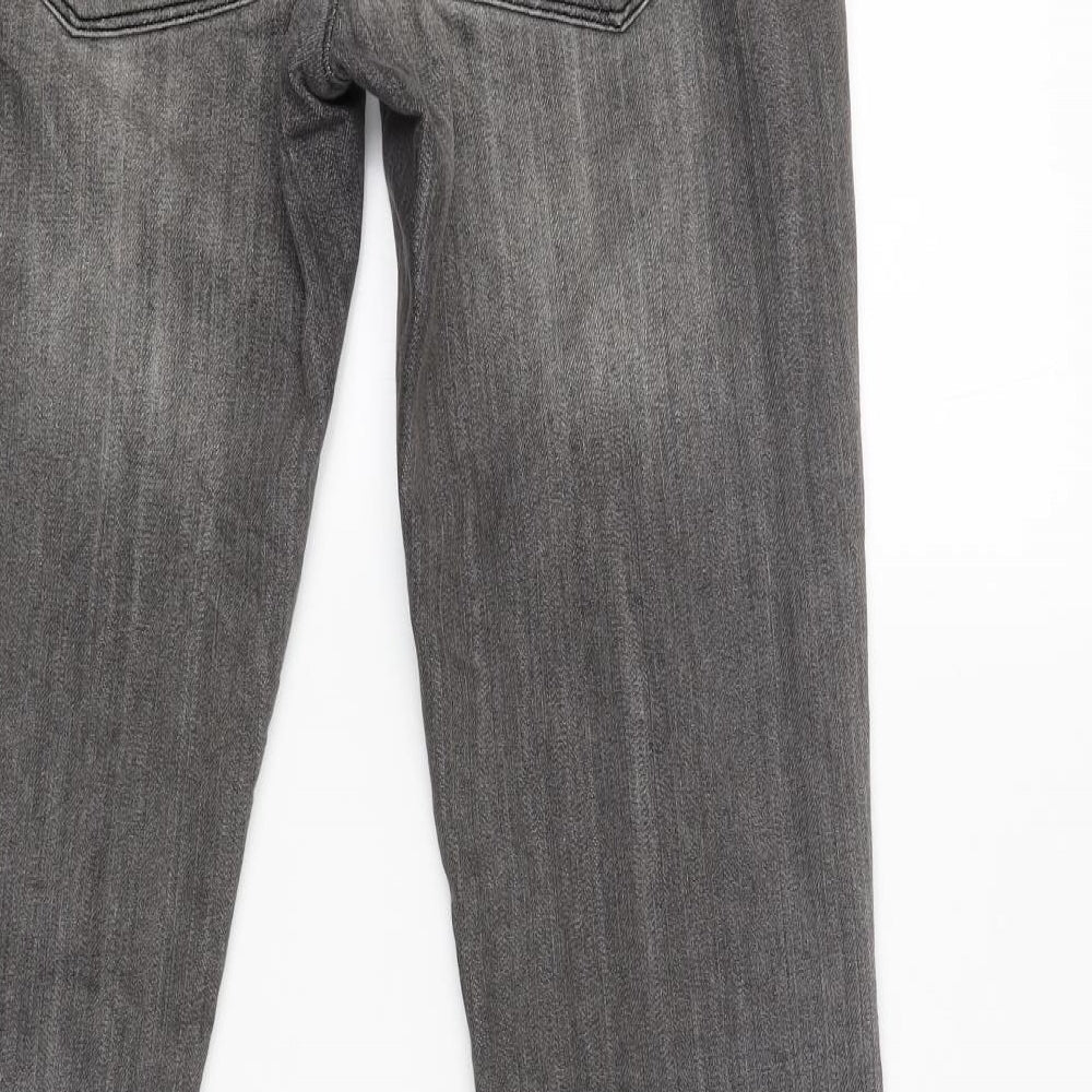 Bianca Womens Grey   Straight Jeans Size 36 L31 in
