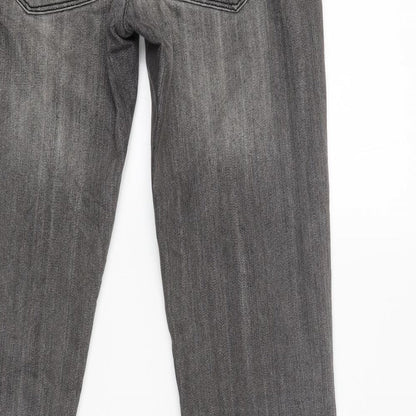 Bianca Womens Grey   Straight Jeans Size 36 L31 in