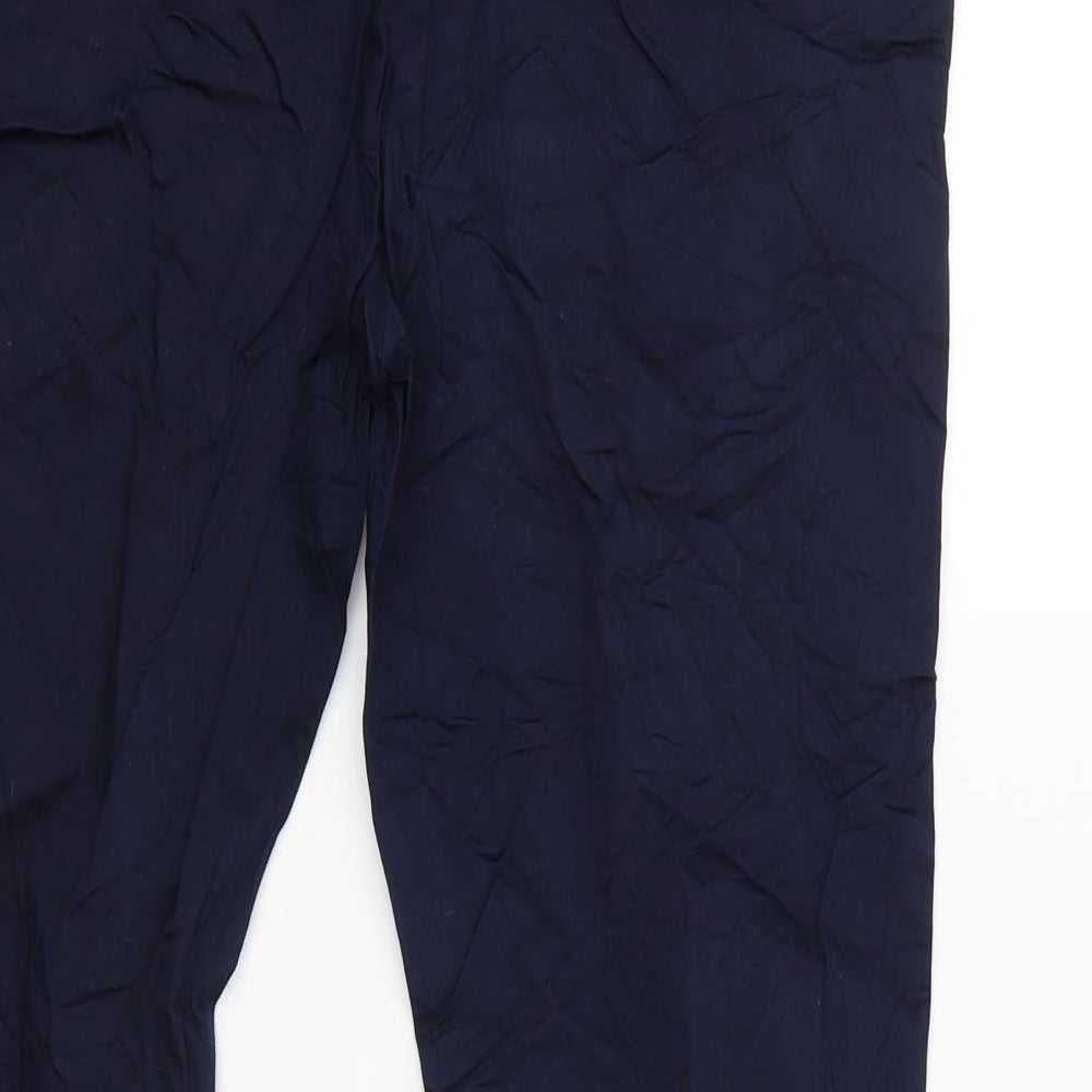 Womens UK Size 38 Solar Regular Fit Windbreaker Blue Trousers