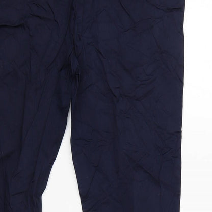 Womens UK Size 38 Solar Regular Fit Windbreaker Blue Trousers