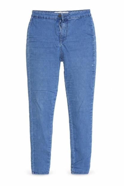 Womens UK Size 10 Denim & Co. Regular Fit Straight Blue Jeans