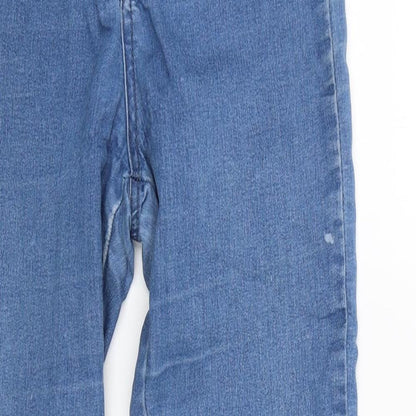 Denim & Co. Womens Blue   Straight Jeans Size 10 L29 in