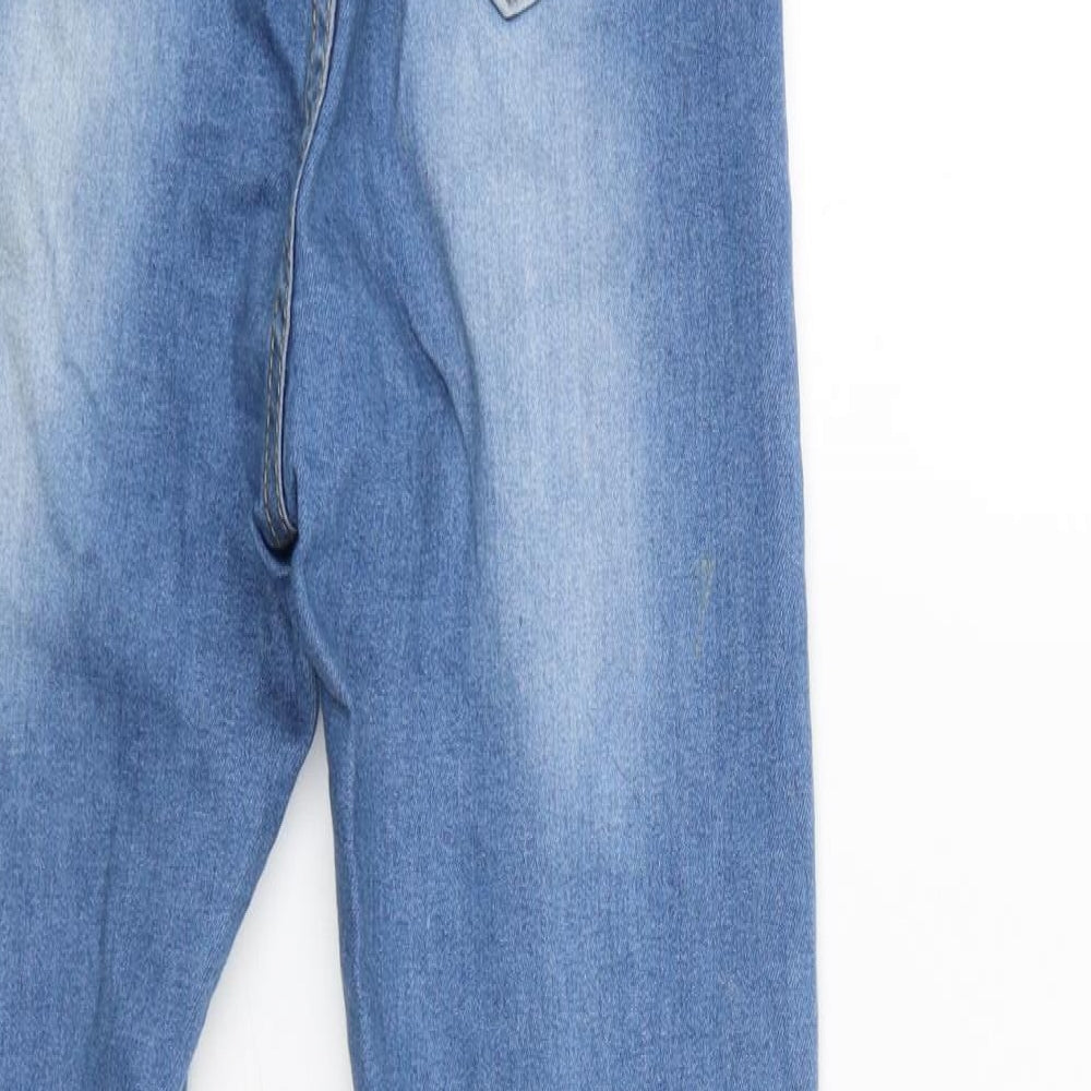 Womens UK Size 6 Denim Wise Regular Fit Skinny Blue Jeans