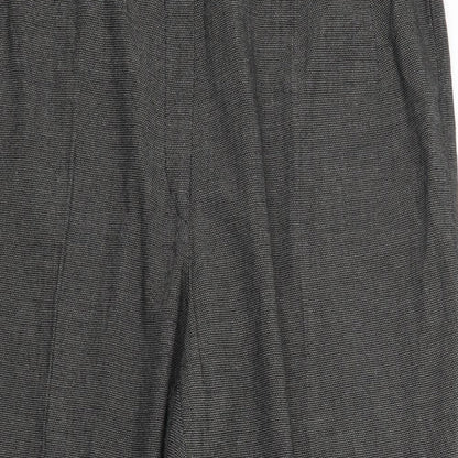 Ibris Style Womens Grey   Capri Trousers Size 44 L26 in