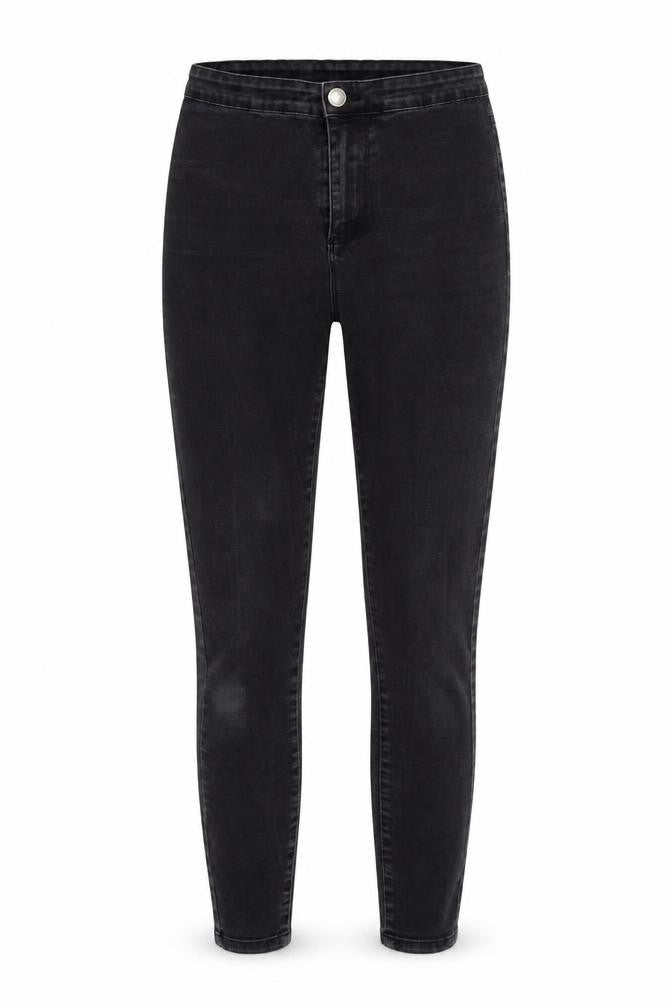 Womens UK Size 8 Denim & Co. Regular Fit Skinny Black Jeans