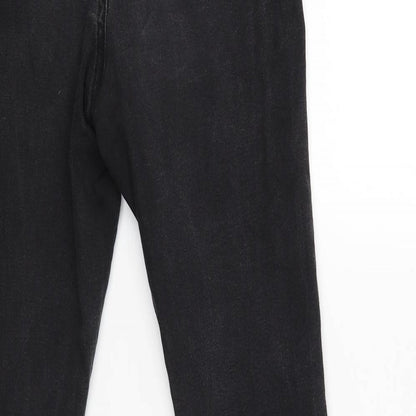 Denim & Co. Womens Black   Skinny Jeans Size 8 L27.5 in