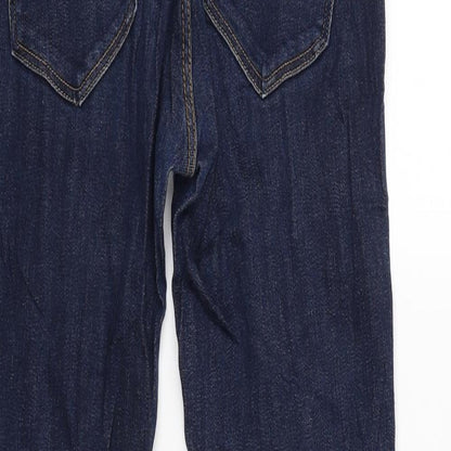 Womens UK Size 10 Denim Regular Fit Skinny Blue Jeans