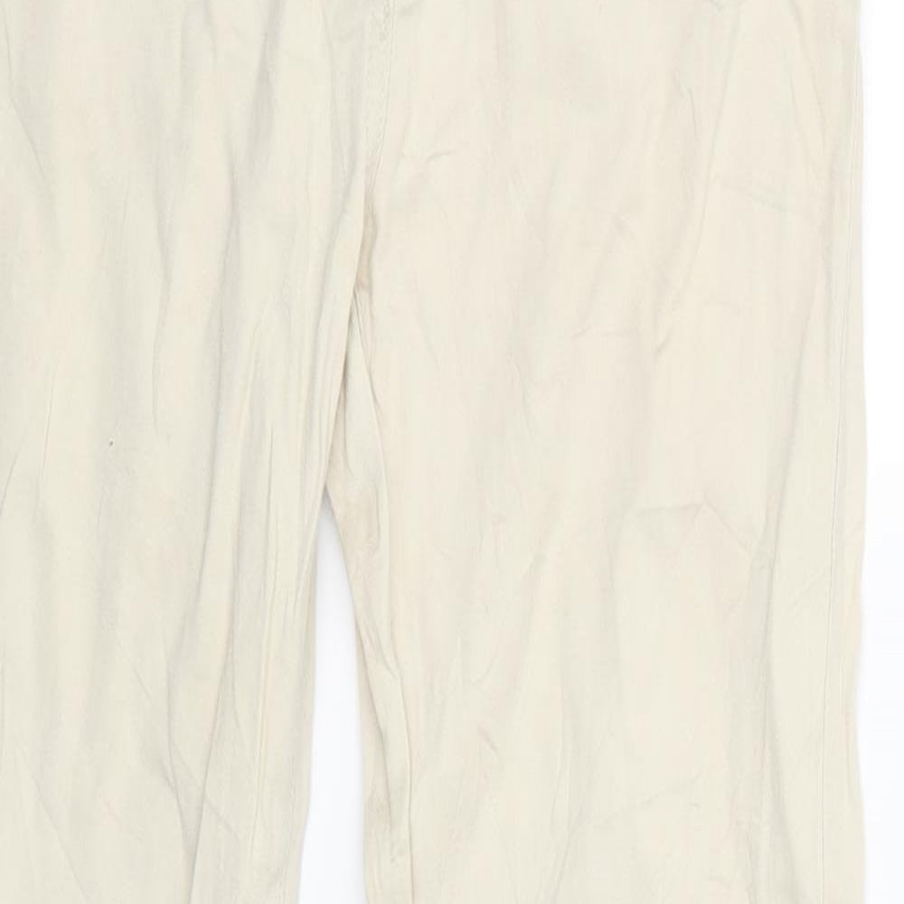 F&F Womens Beige   Capri Trousers Size 38 L29 in