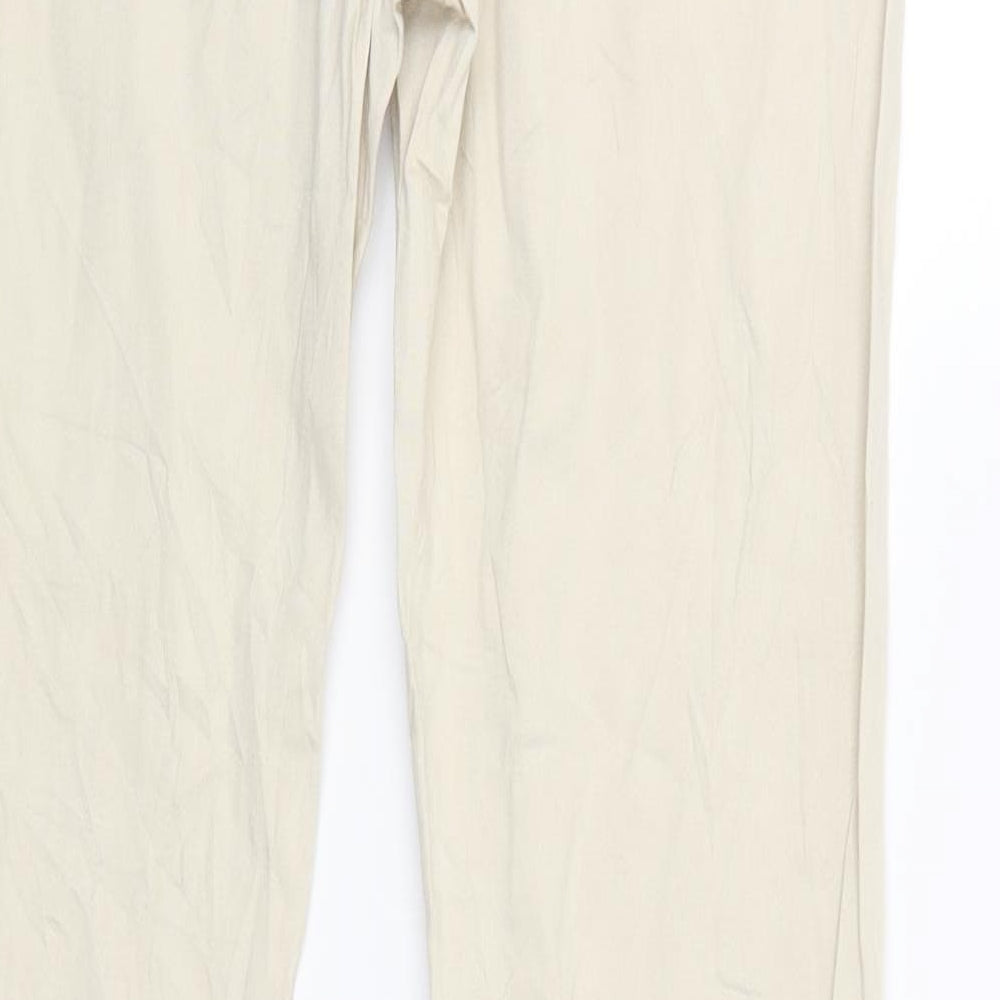 F&F Womens Beige   Capri Trousers Size 38 L29 in