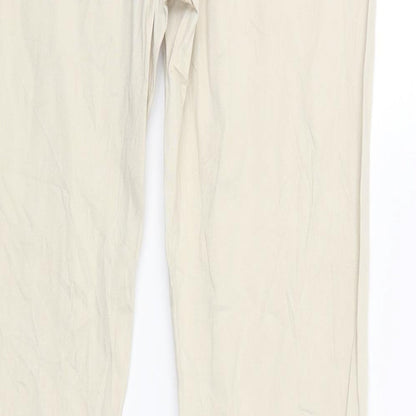 F&F Womens Beige   Capri Trousers Size 38 L29 in