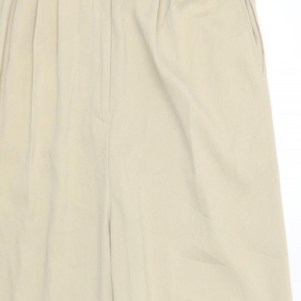 CCDK Womens Beige   Capri Trousers Size 40 L24 in