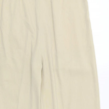 CCDK Womens Beige   Capri Trousers Size 40 L24 in