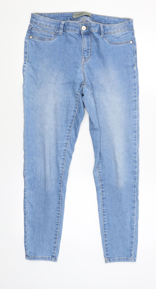 Clockhouse Womens Blue   Jegging Trousers Size 40 L25 in