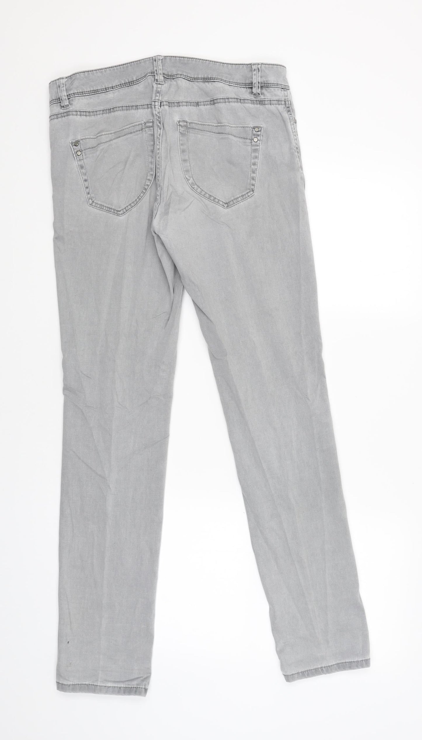 Esprit Womens Grey   Capri Trousers Size 32 L30 in