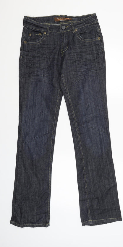 Silver Star Womens Blue   Straight Jeans Size 28 L33 in