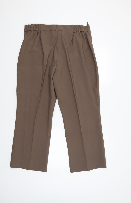Classics Womens Beige   Bloomer Trousers Size 18 L26 in