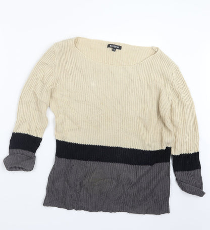 Womens UK Size 16 Originals Beige Pullover Jumper