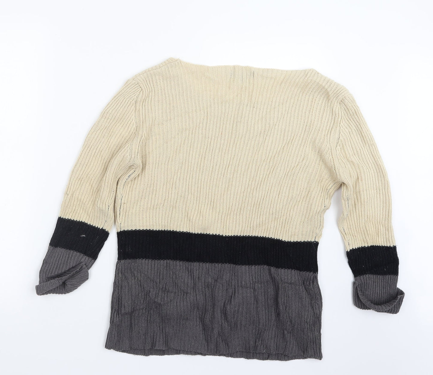 Womens UK Size 16 Originals Beige Pullover Jumper