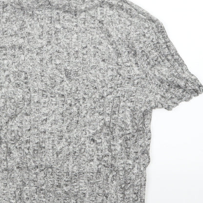 Primark Womens Grey   Basic T-Shirt Size 6