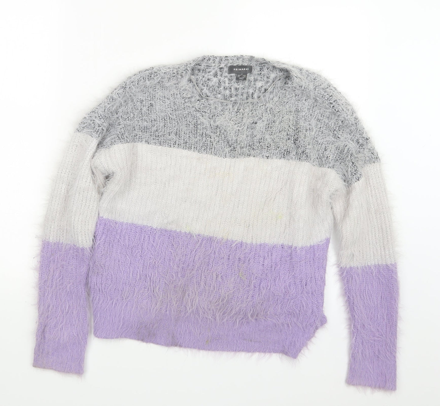 Primark Womens Purple  Knit Pullover Jumper Size 10