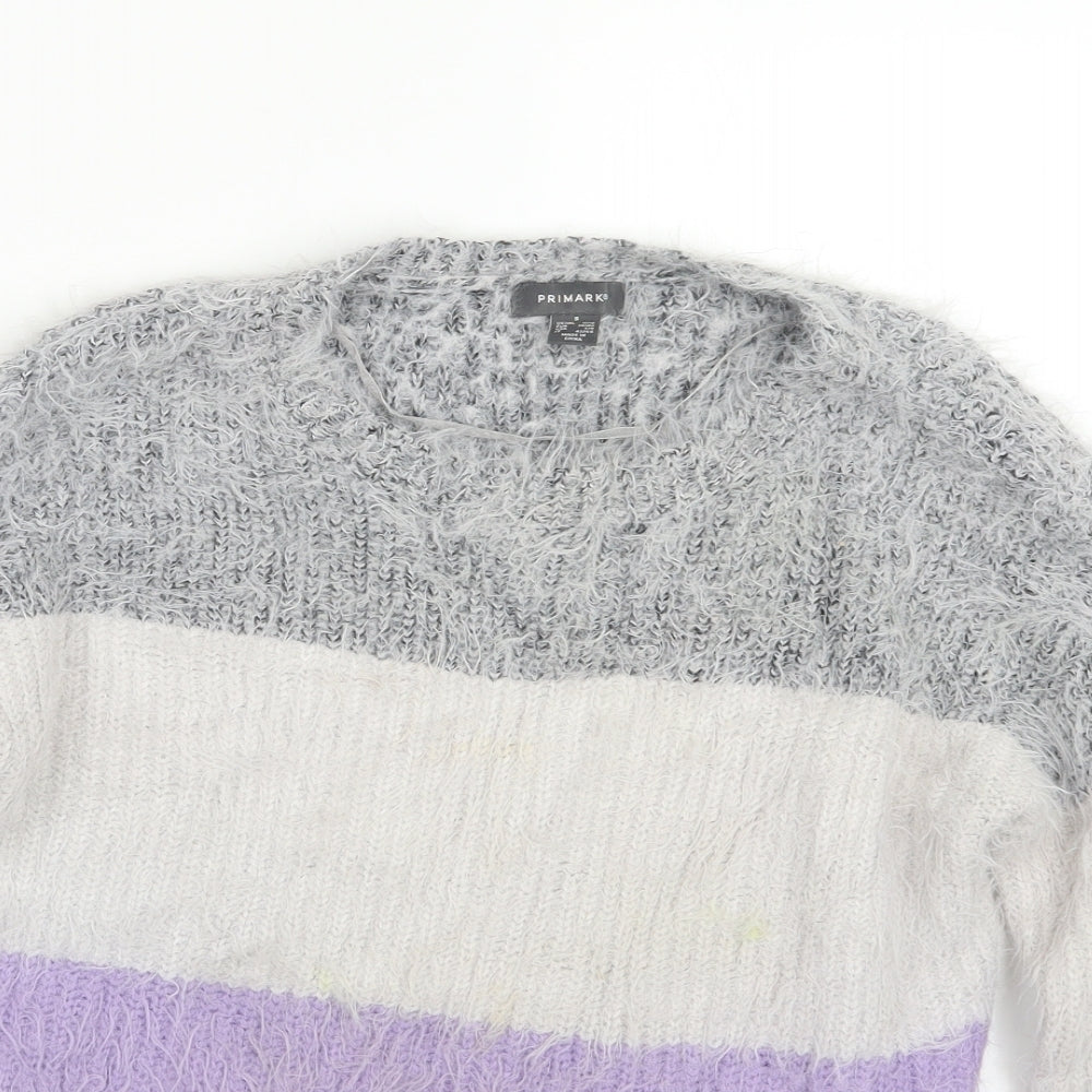 Primark Womens Purple  Knit Pullover Jumper Size 10