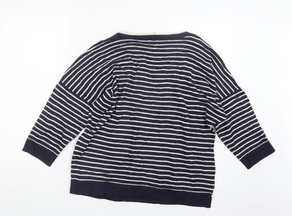 Womens UK Size L CC Blue Pullover Jumper