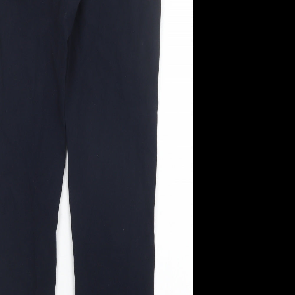 Womens UK Size 27 in Preworn Regular Fit  Blue Trousers