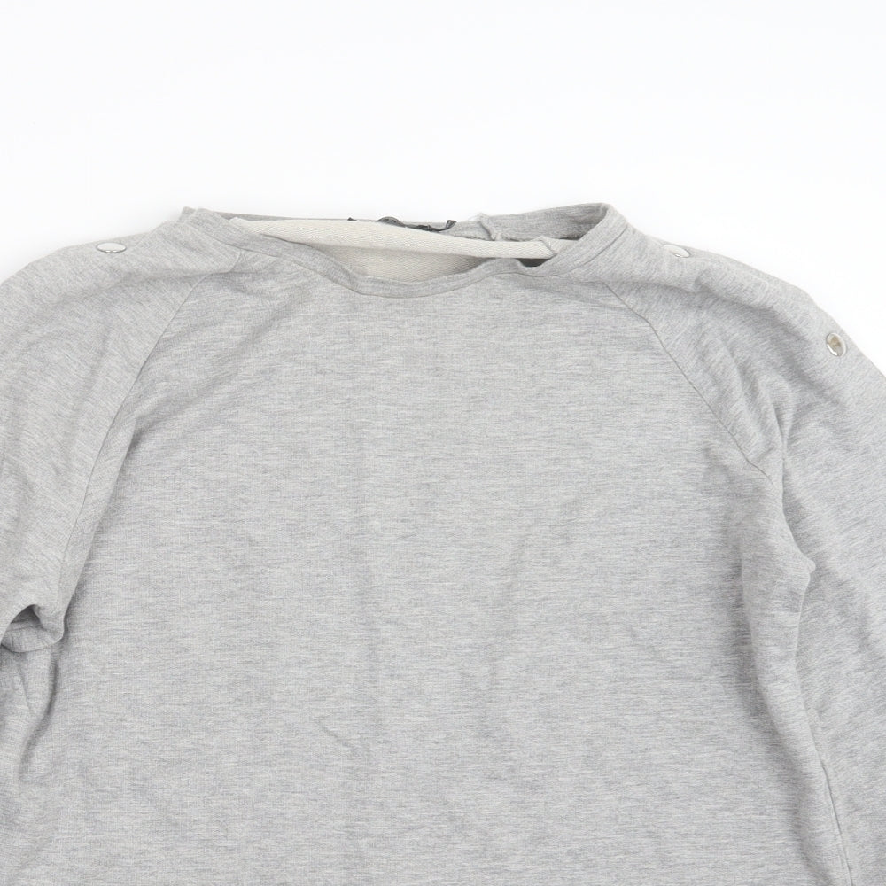 Boohoo Womens Grey   Pullover Jumper Size 12