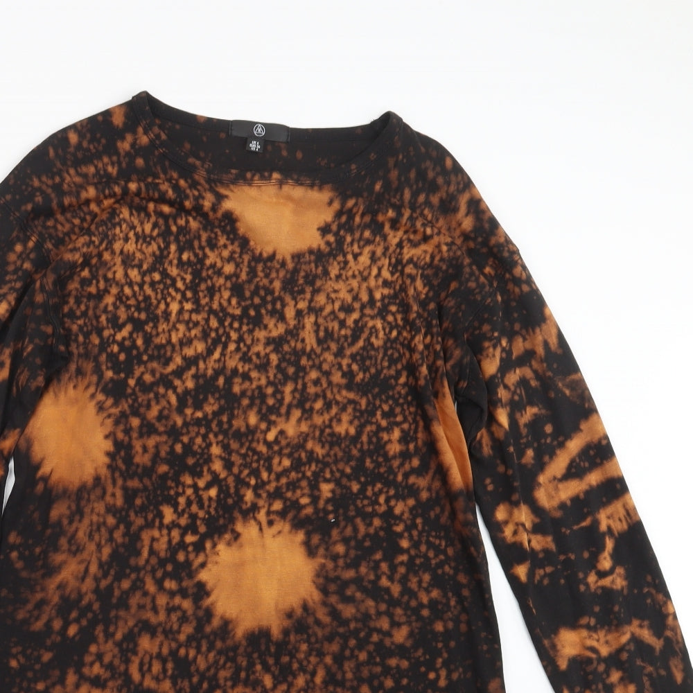 Missguided Womens Black Geometric  Mini  Size 8