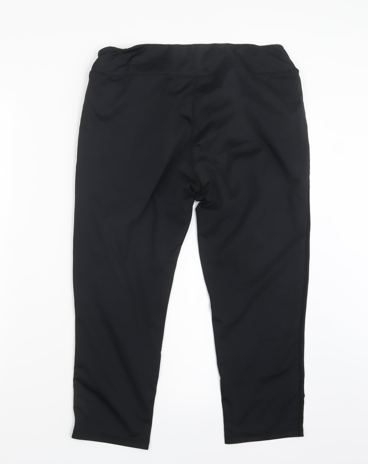 Preworn Womens Black   Capri Leggings Size XL L21 in