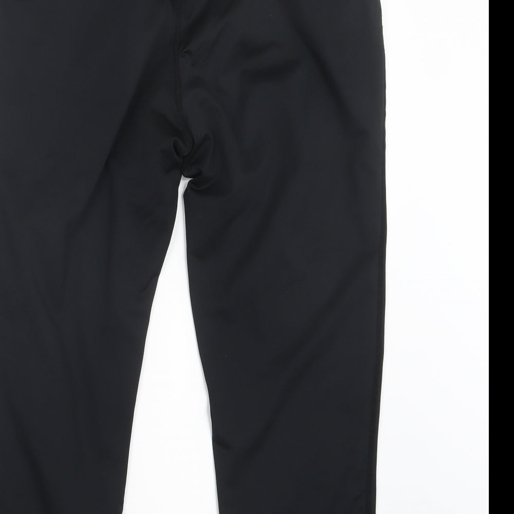 Preworn Womens Black   Capri Leggings Size XL L21 in