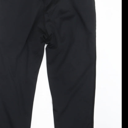 Preworn Womens Black   Capri Leggings Size XL L21 in