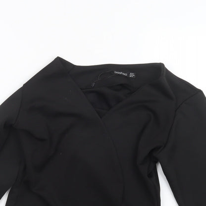 Womens UK Size 12 Boohoo Black Jacket