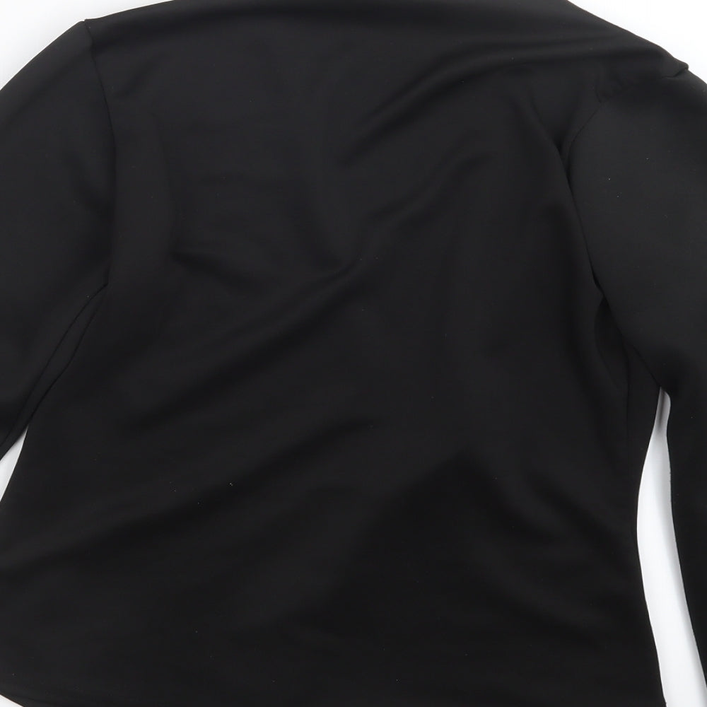 Womens UK Size 12 Boohoo Black Jacket
