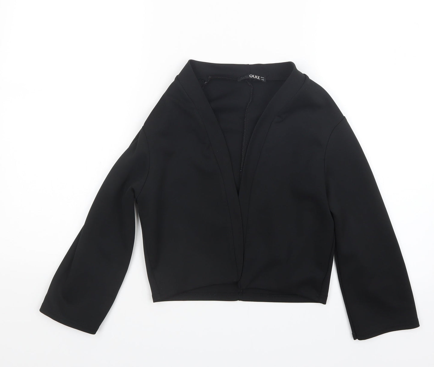 Womens UK Size 12 Quiz Black Jacket