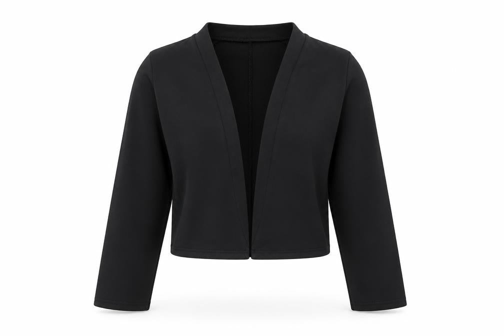 Womens UK Size 12 Quiz Black Jacket