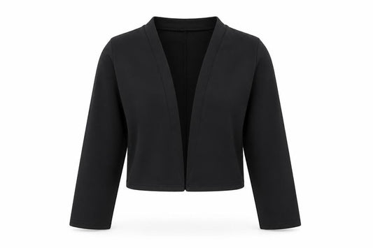 Womens UK Size 12 Quiz Black Jacket