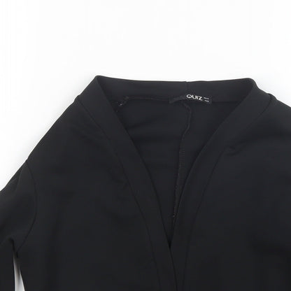 Womens UK Size 12 Quiz Black Jacket