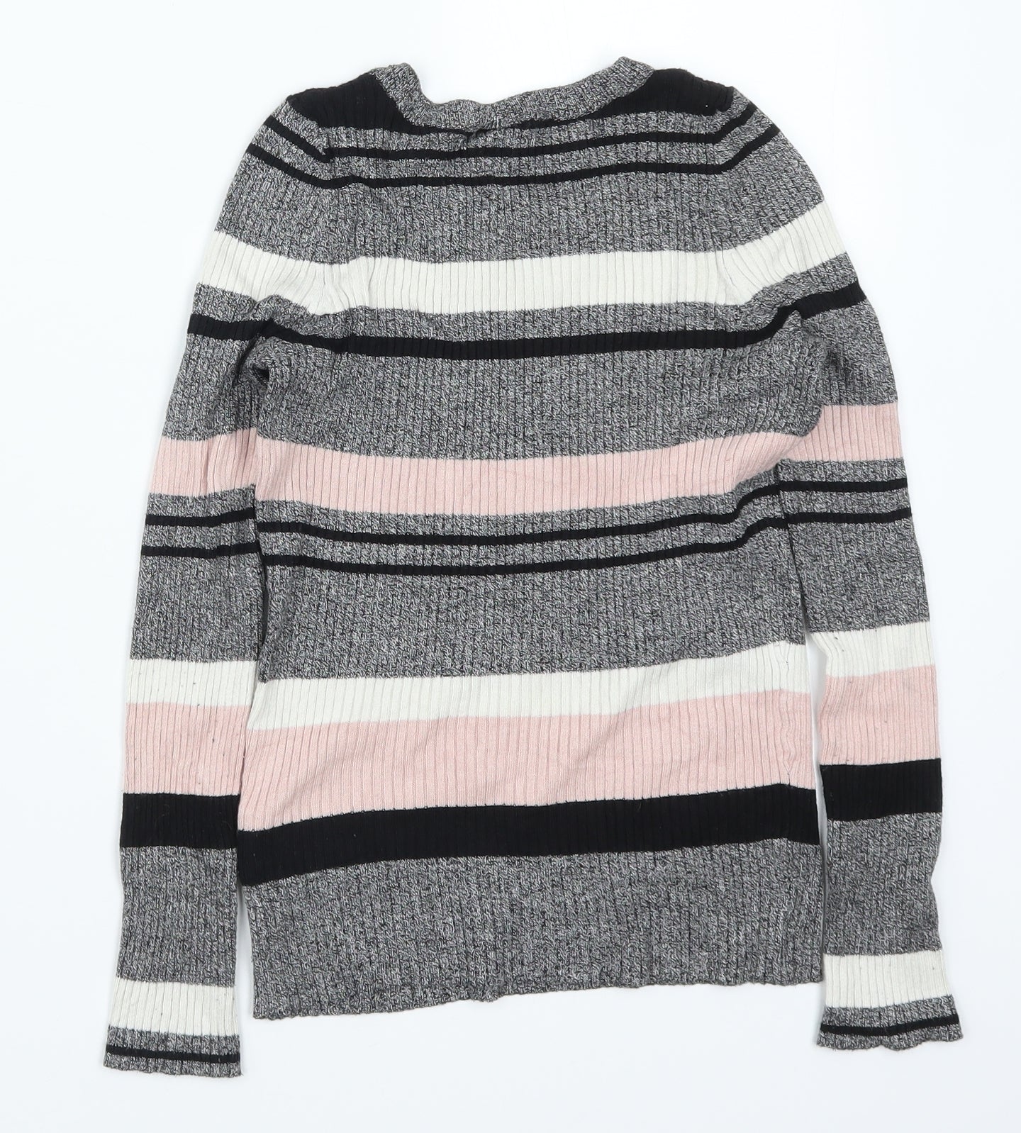 Womens UK Size S H&M Pink Pullover Jumper