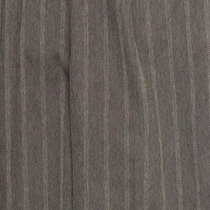 Impressions Womens Brown Striped  Trousers  Size 16 L27.5 in