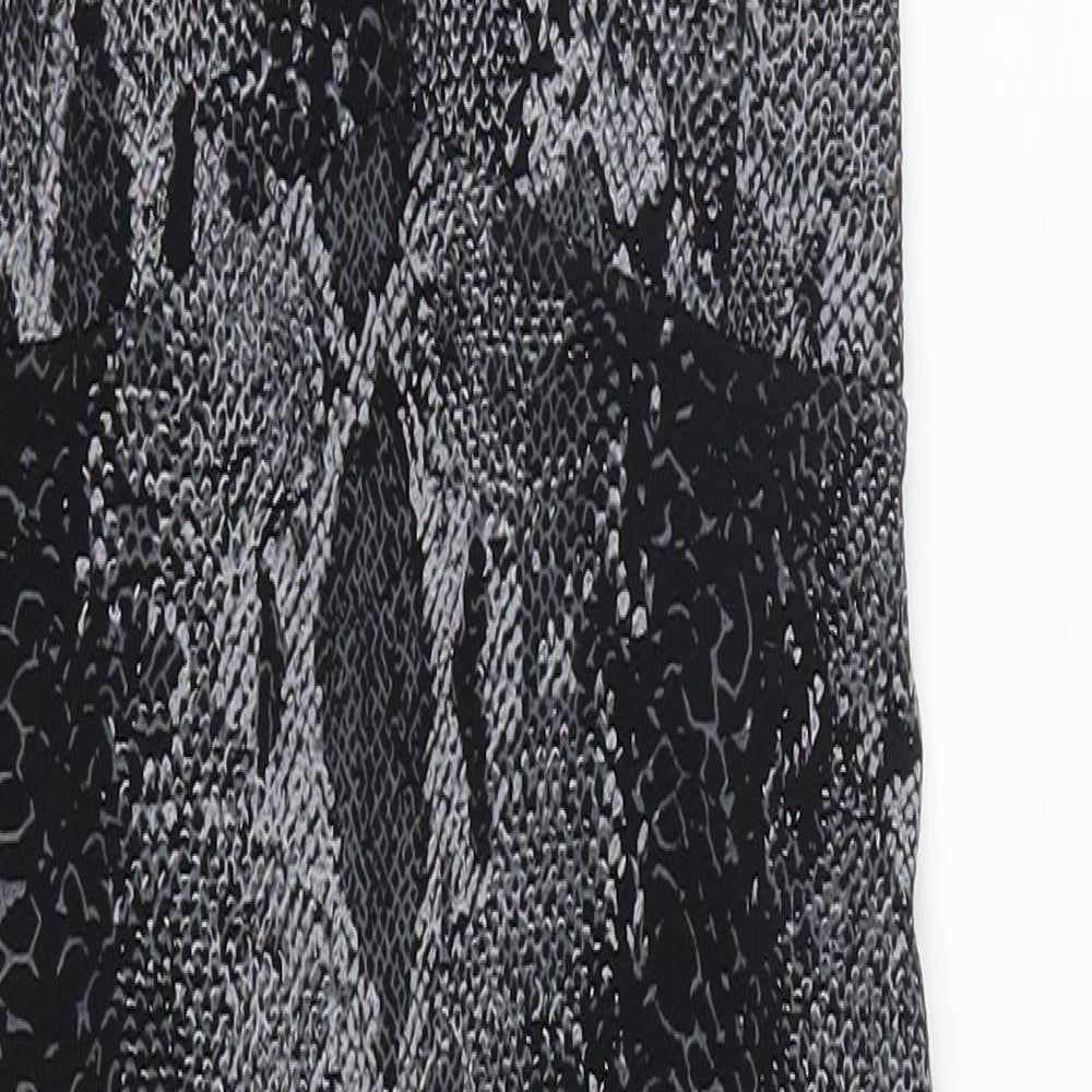 Cameo Rose Womens Grey Animal Print  Bodycon  Size 10