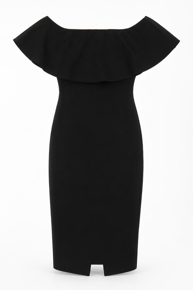 River Island Womens Black   Pencil Dress  Size 6