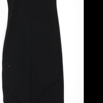 River Island Womens Black   Pencil Dress  Size 6