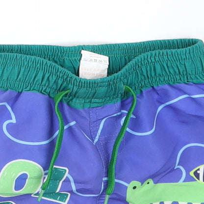 Cool Summer Boys Blue   Utility Shorts Size 4-5 Years - Cool Croc