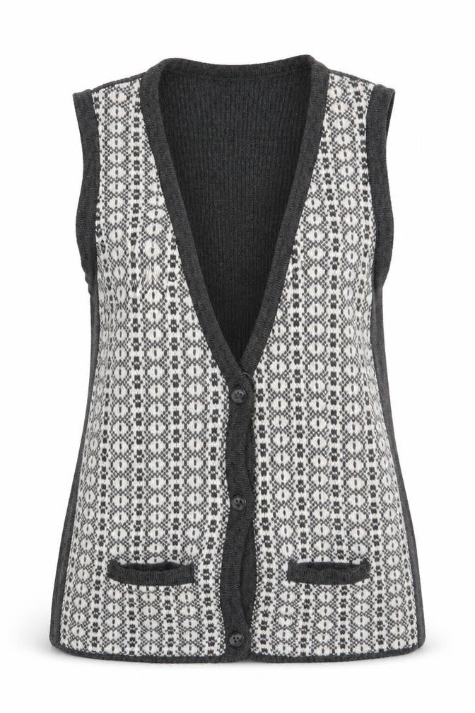 Womens UK Size One Size Kookai Grey 3-in-1 Jacket